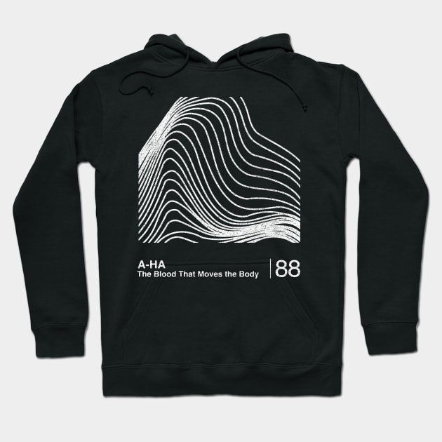 The Blood That Moves The Body  / Minimalist Graphic Fan Artwork Design Hoodie by saudade